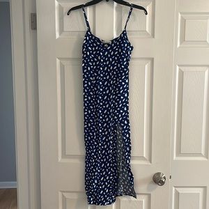 Midi Reformation dress with slit